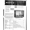 MATSUI 28M100 Manual de Servicio